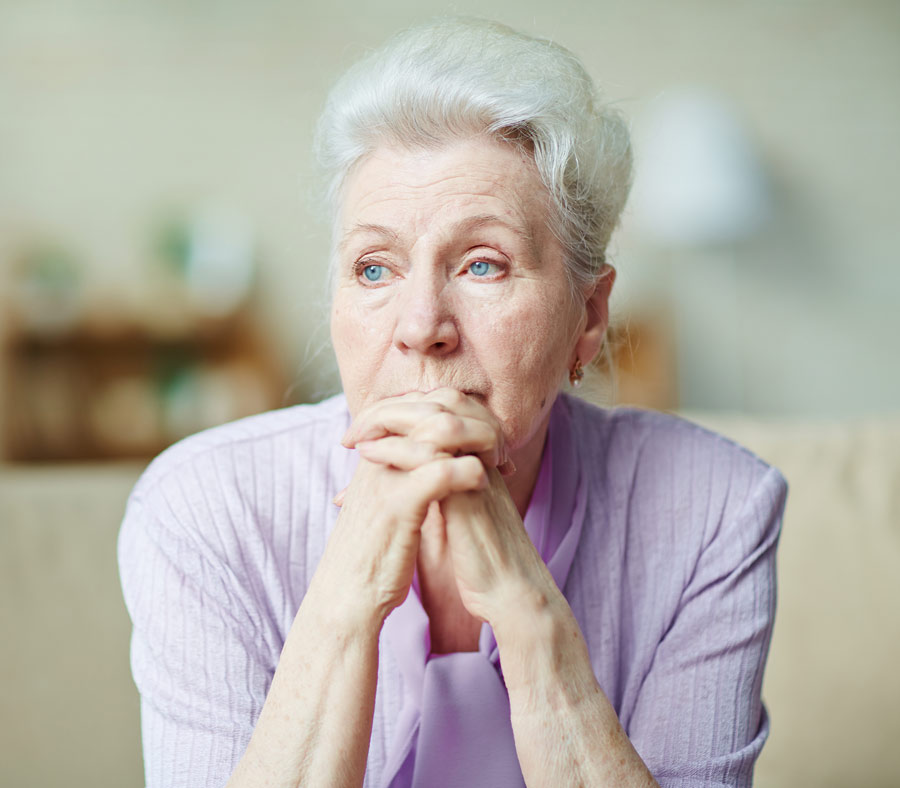 Elderly left with incontinence and immobile